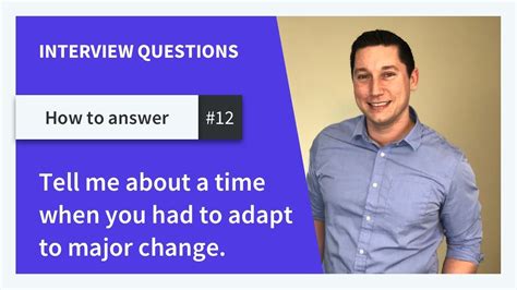Then you can then select your specific questions from the list below. . Give an example of a time you have had to deal with change professionally or personally